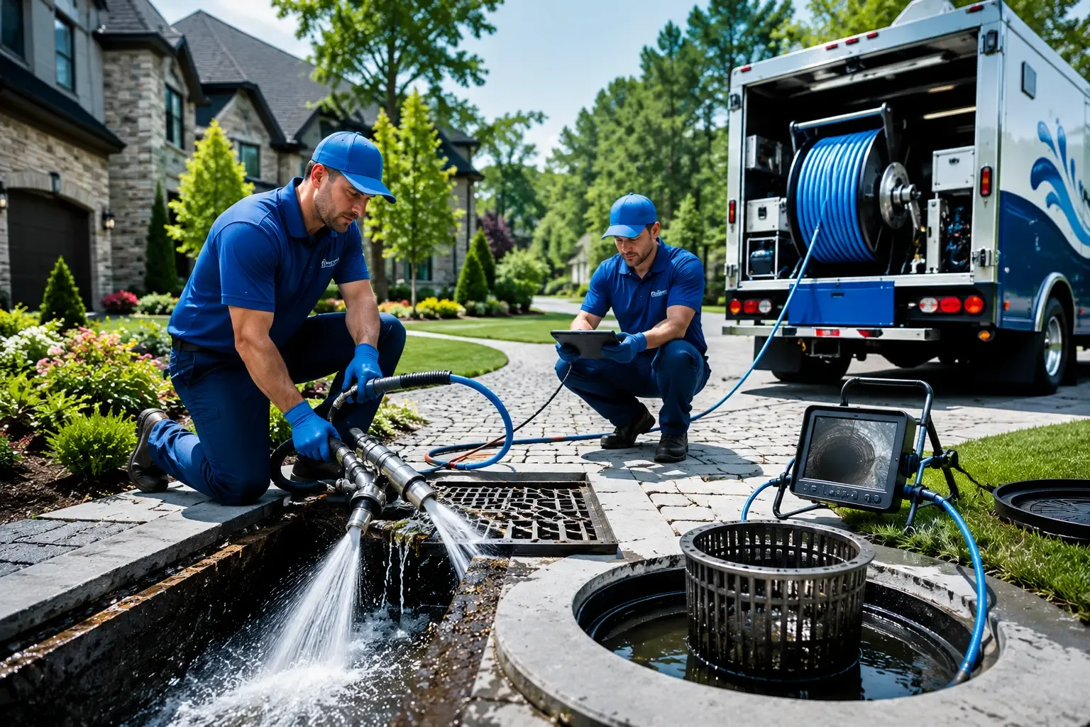Local outdoor drain cleaning professionals in Burnsville, NC